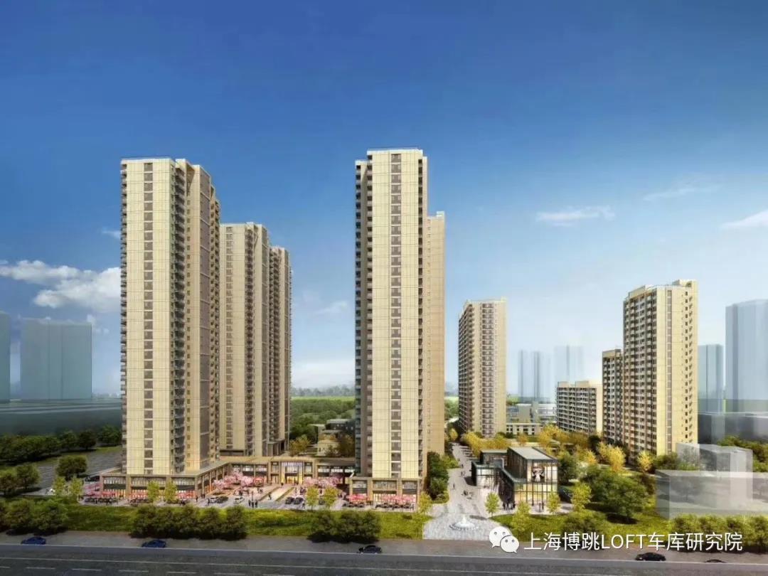 西城采用了LOFT车库武汉当代集团春风十里项目现已结构封顶！